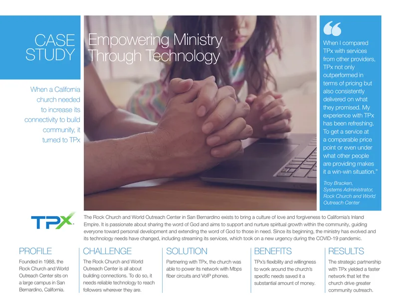 Technology Solutions for Church Connectivity