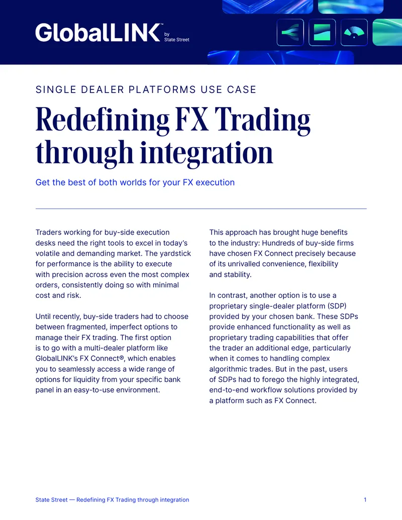 Integration of FX Trading Platforms for Buy-Side Traders