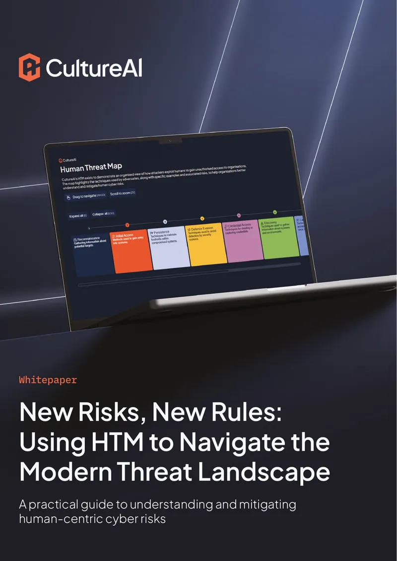 Using Human Threat Map to Manage Cyber Risks
