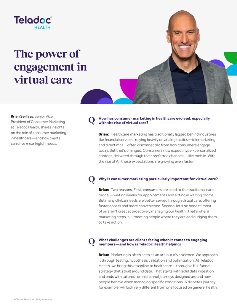 Consumer Marketing Strategies in Virtual Care