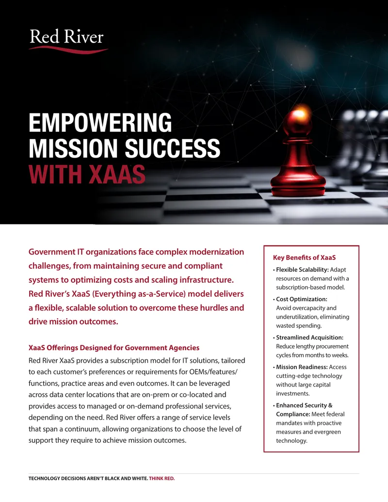 XaaS Model for Government IT Modernization