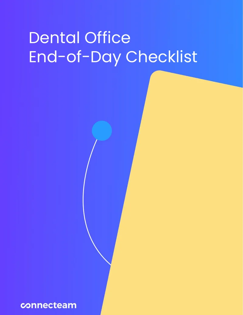 Dental Office End-of-Day Checklist