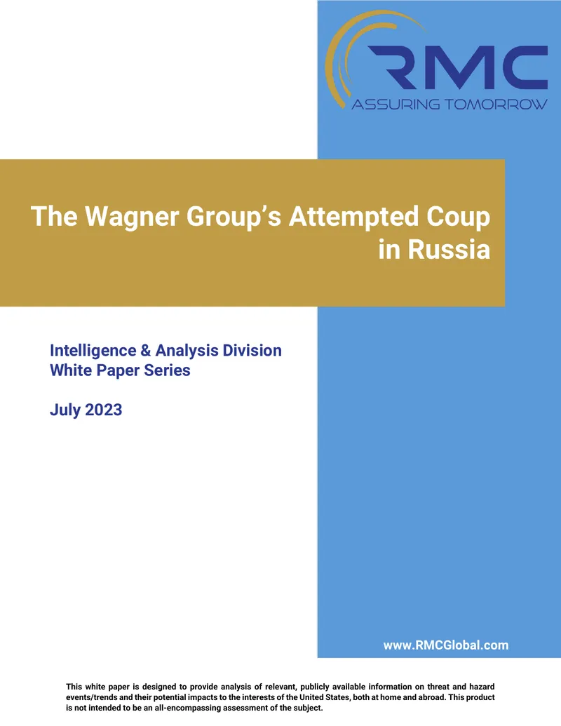 Analysis of the Wagner Group's Coup Attempt in Russia