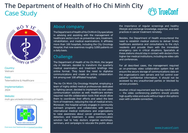 Video Communication Implementation in Healthcare