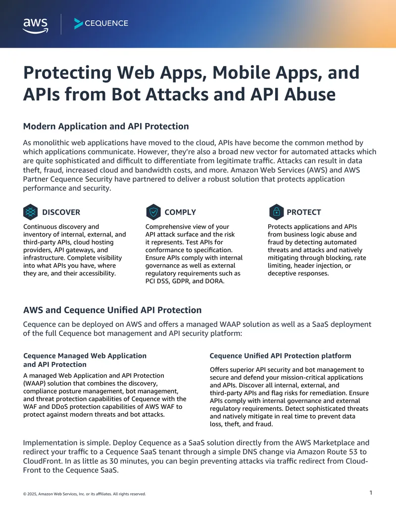 API Protection and Bot Management Solutions
