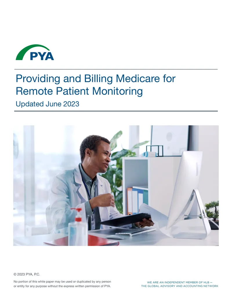 Medicare Billing Guidelines for Remote Patient Monitoring