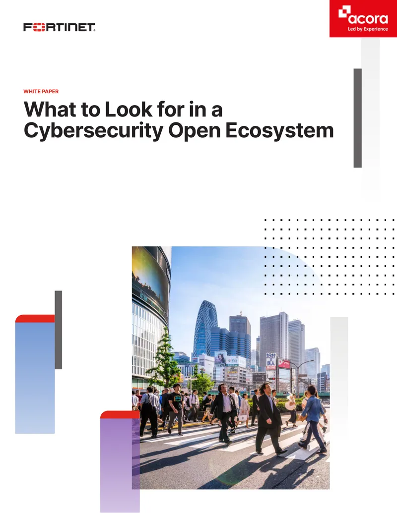 Key Elements of a Cybersecurity Open Ecosystem