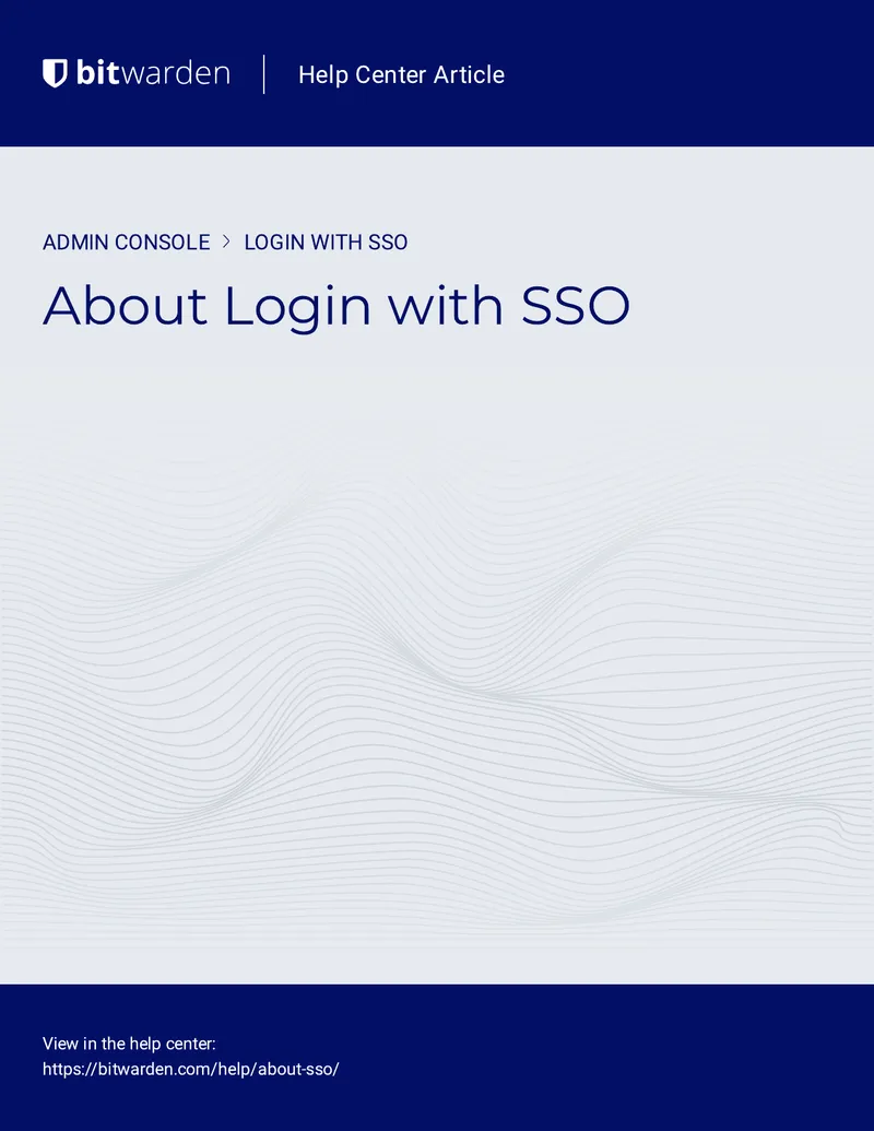 Login with SSO Implementation Guide