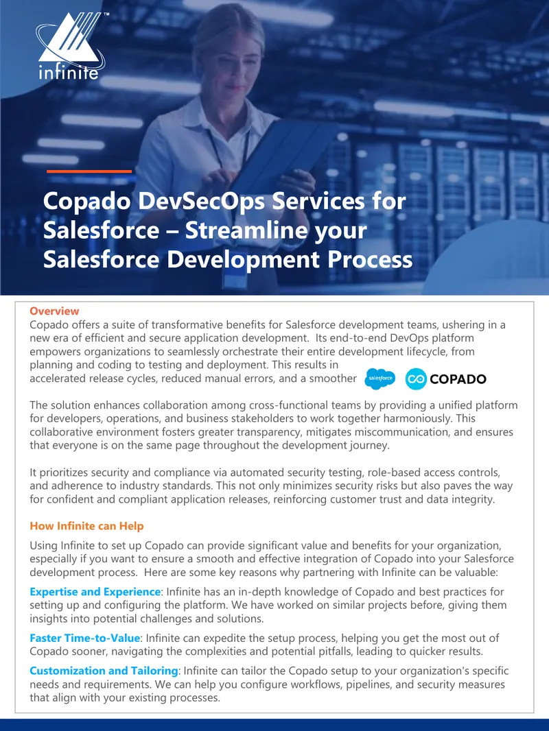 Copado DevSecOps Services for Salesforce Implementation Guide