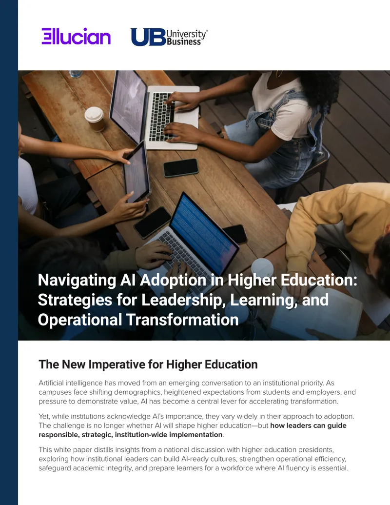 Navigating AI Adoption in Higher Education
