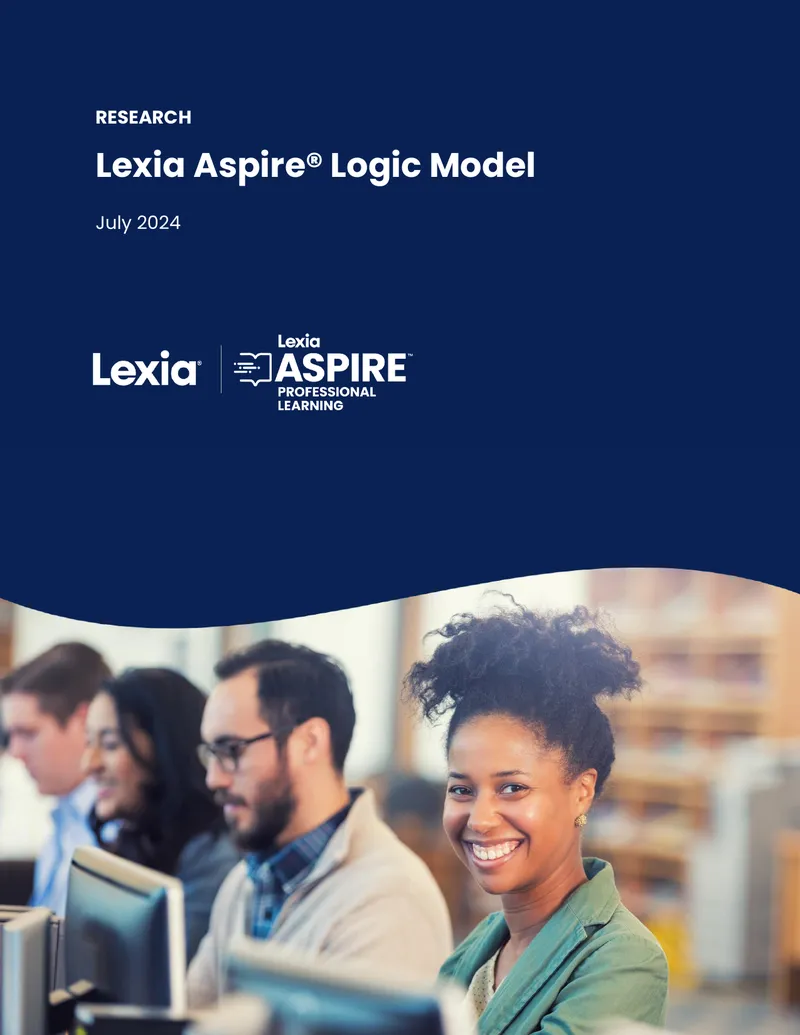 Lexia Aspire Program Logic Model