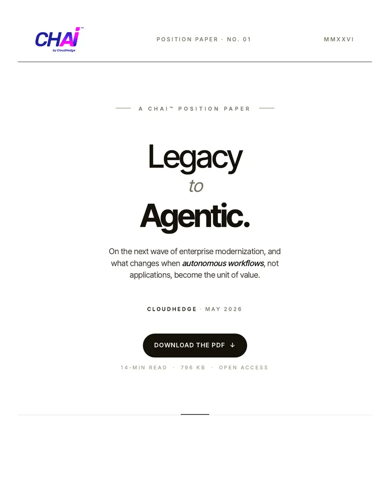 Transitioning from Legacy to Agentic Enterprises