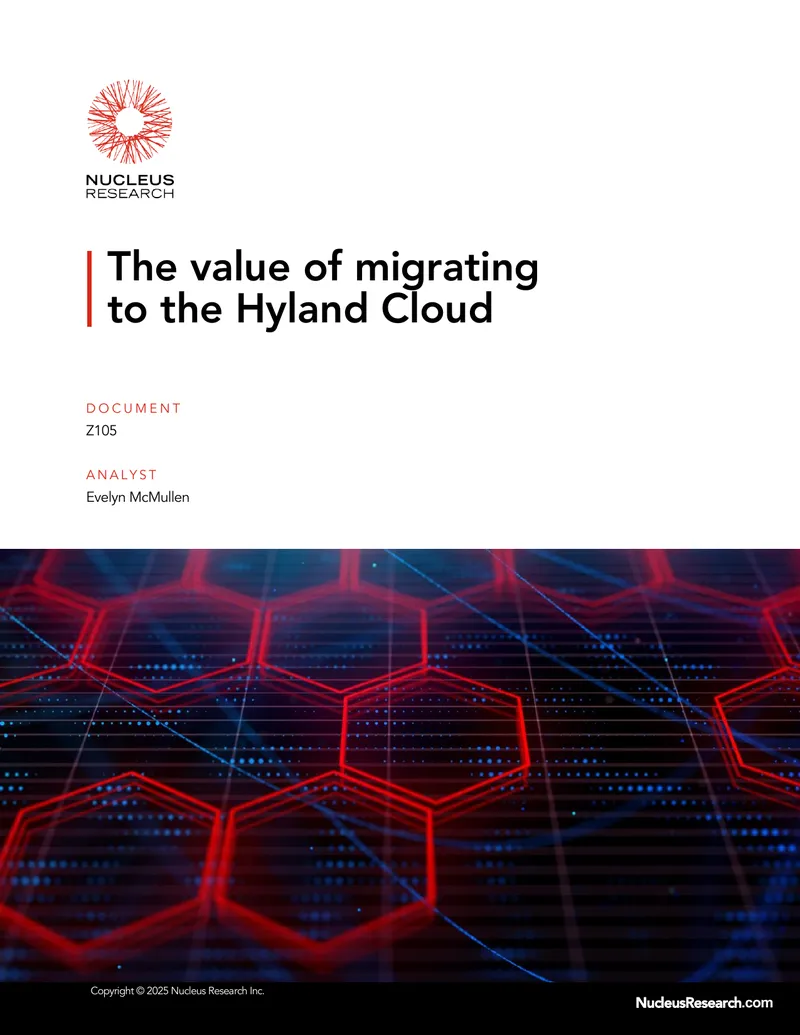 Benefits of Migrating to the Hyland Cloud