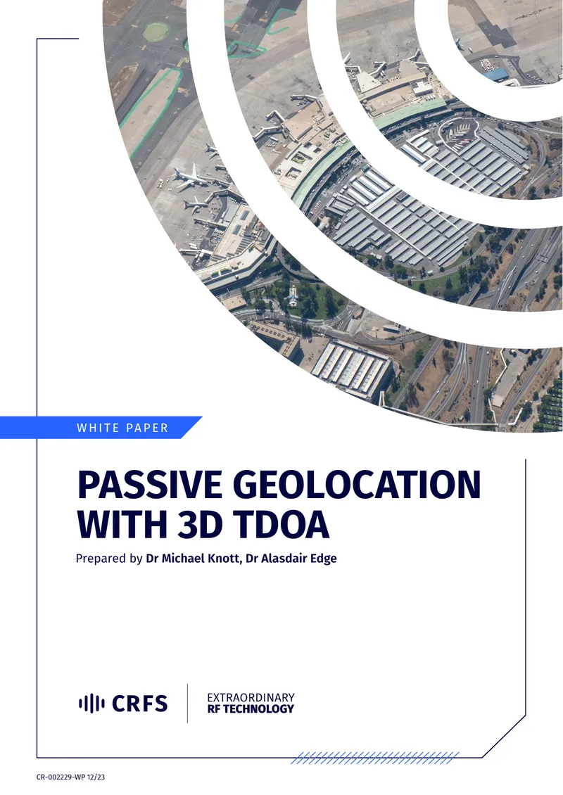Passive Geolocation Using 3D TDOA Techniques