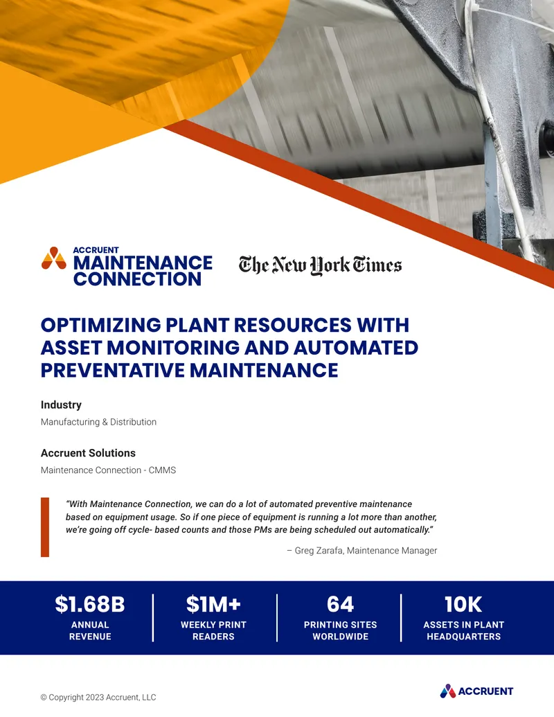 Optimizing Plant Resources with Asset Monitoring