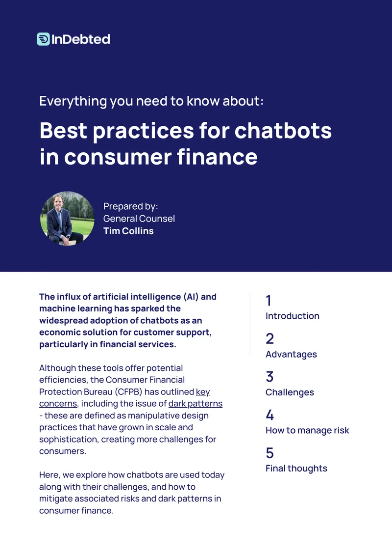 Best Practices for Chatbots in Consumer Finance