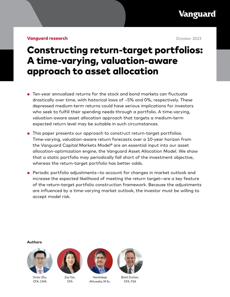 Constructing Return-Target Portfolios for Asset Allocation