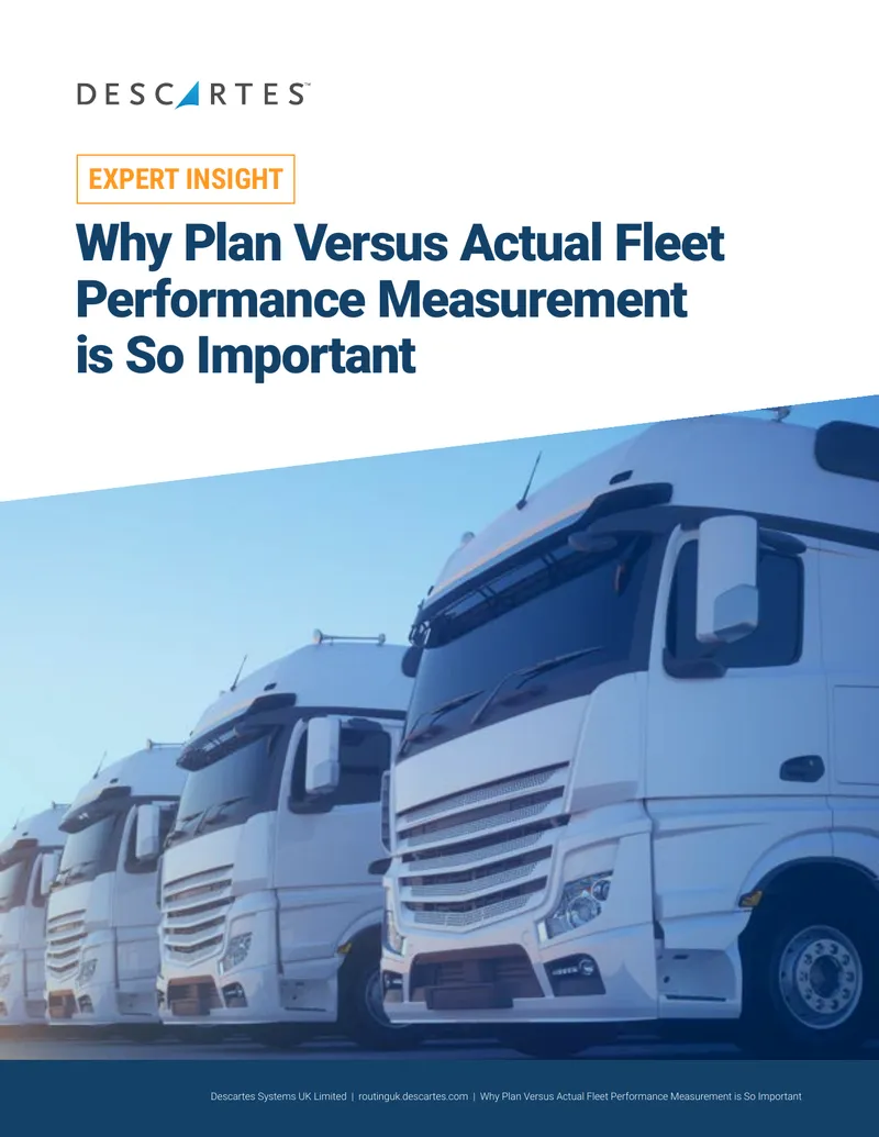 Plan Versus Actual Fleet Performance Measurement Guide