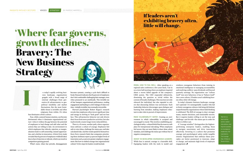 Courage as a Business Strategy for Innovation