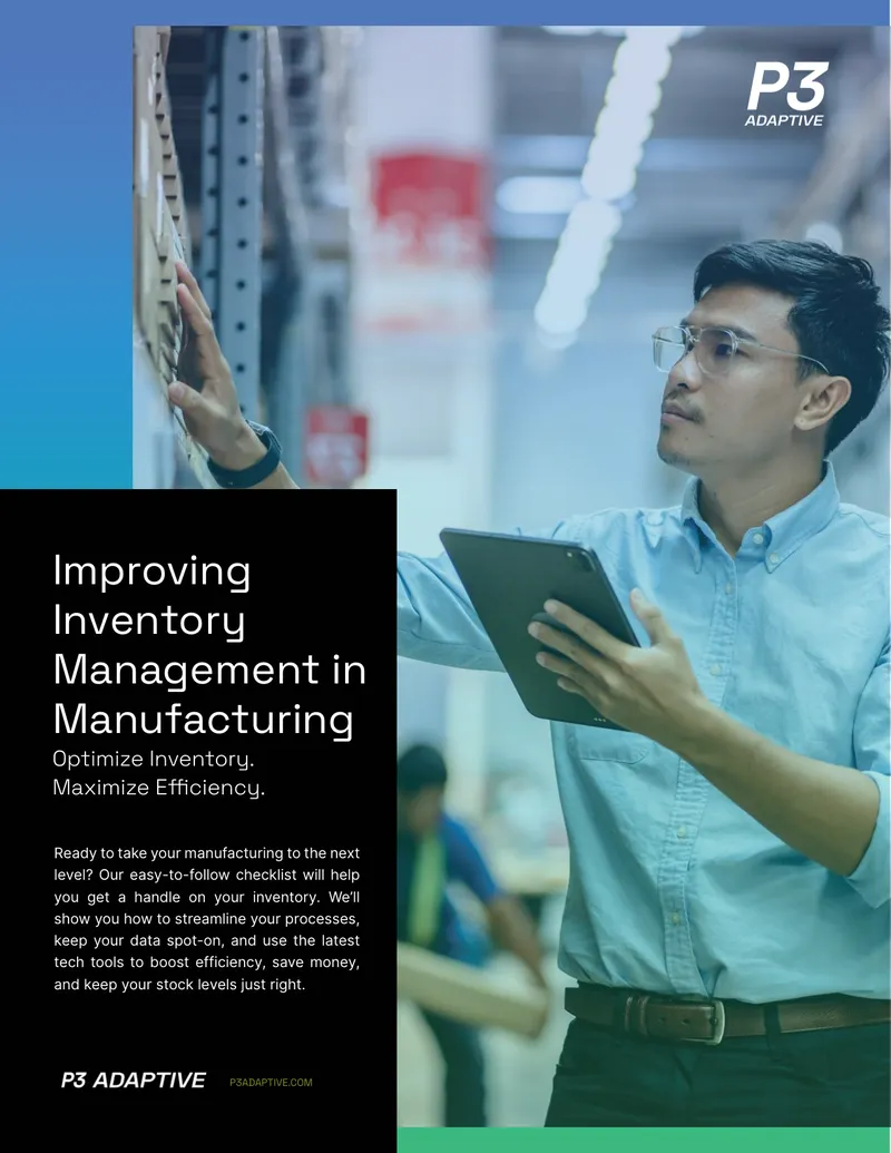 Checklist for Improving Inventory Management in Manufacturing