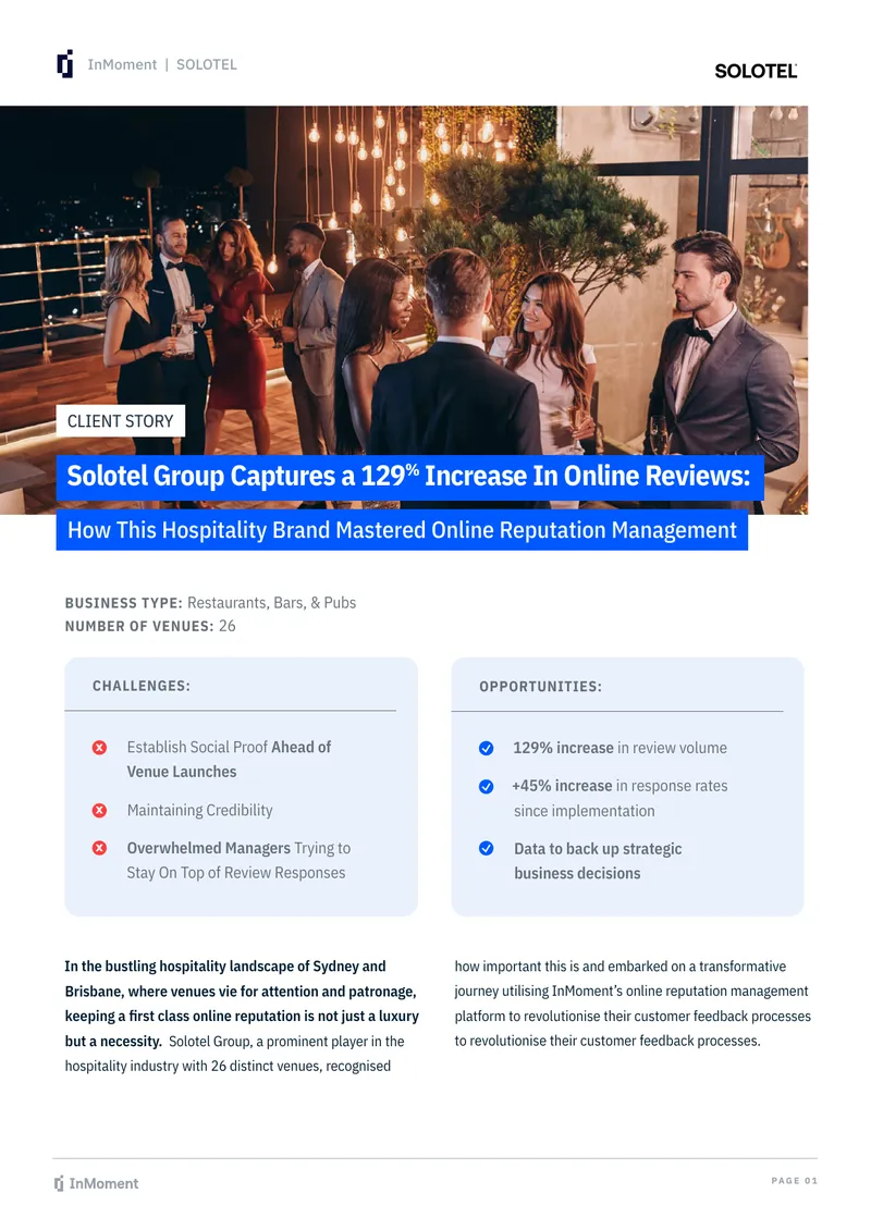 Solotel Group's Online Reputation Management Success