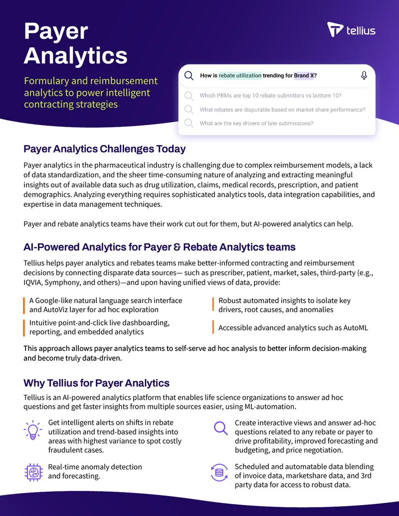 Payer Analytics Challenges and AI Solutions