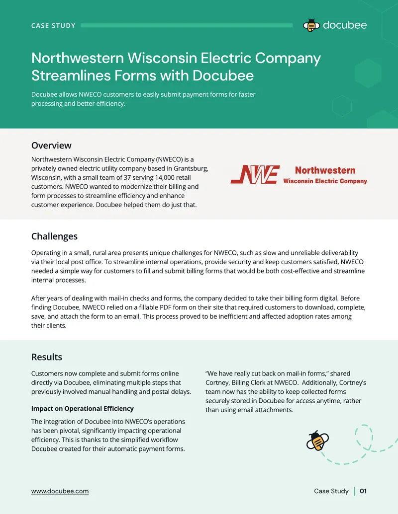 Northwestern Wisconsin Electric Company Case Study