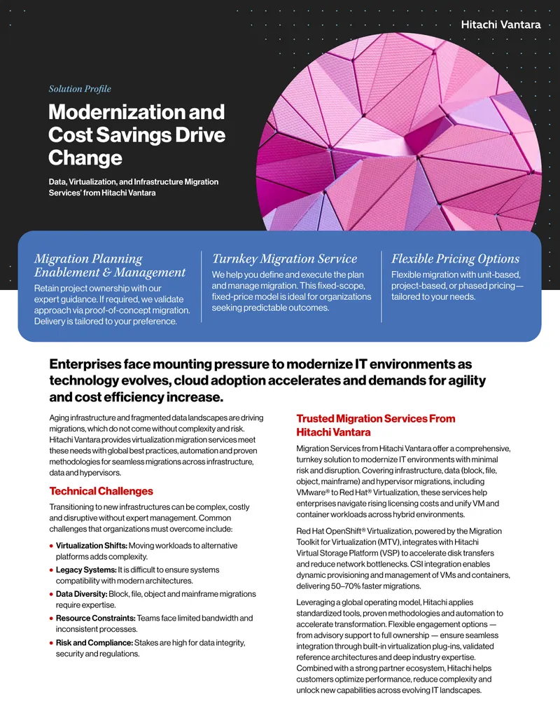 Virtualization Migration Services Overview