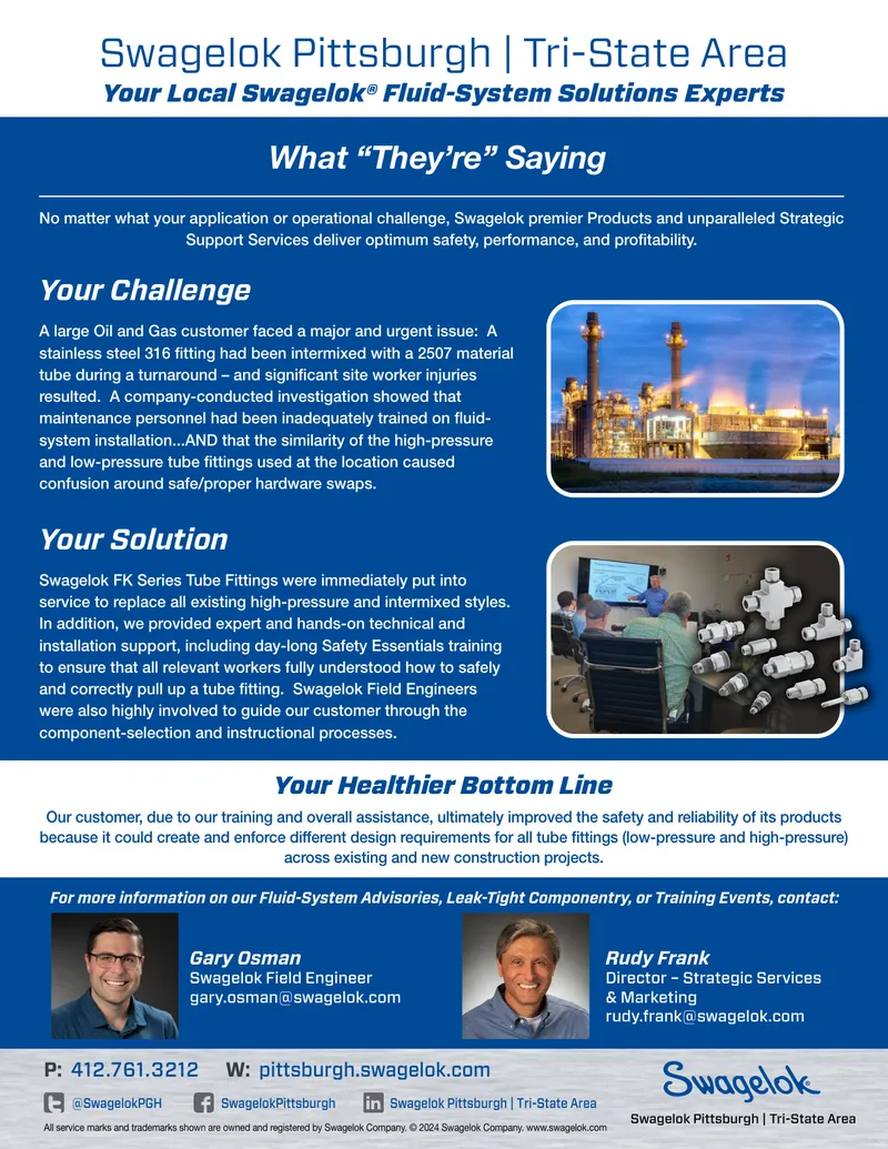 Fluid-System Solutions for Oil and Gas Safety