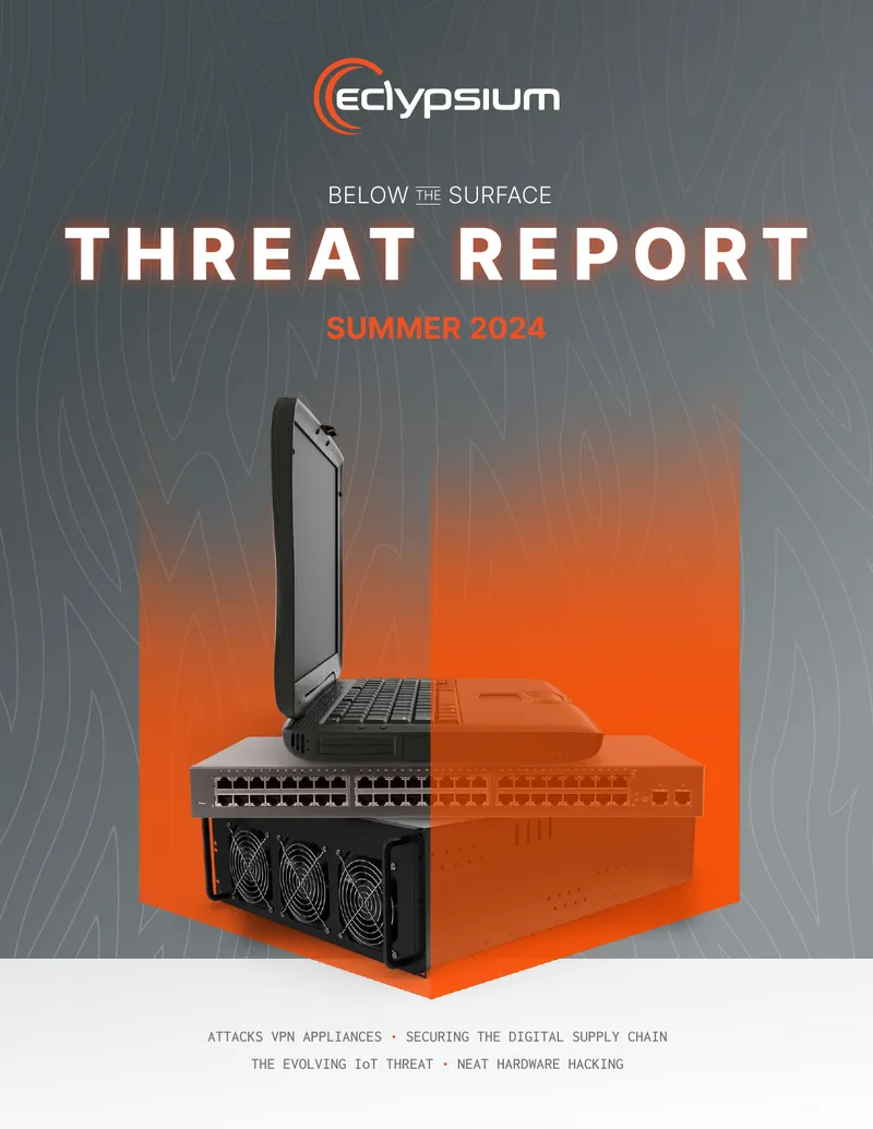 Below the Surface Threat Report Summer 2024