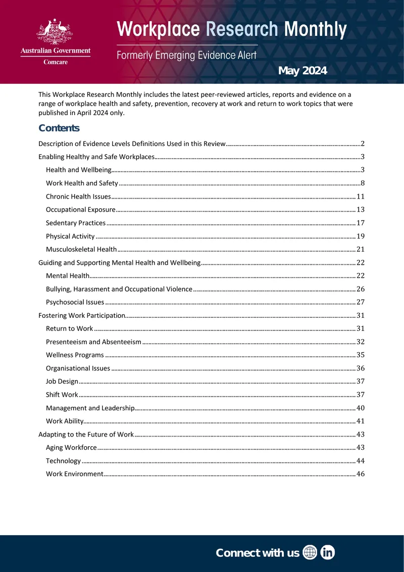 Workplace Research Monthly May 2024