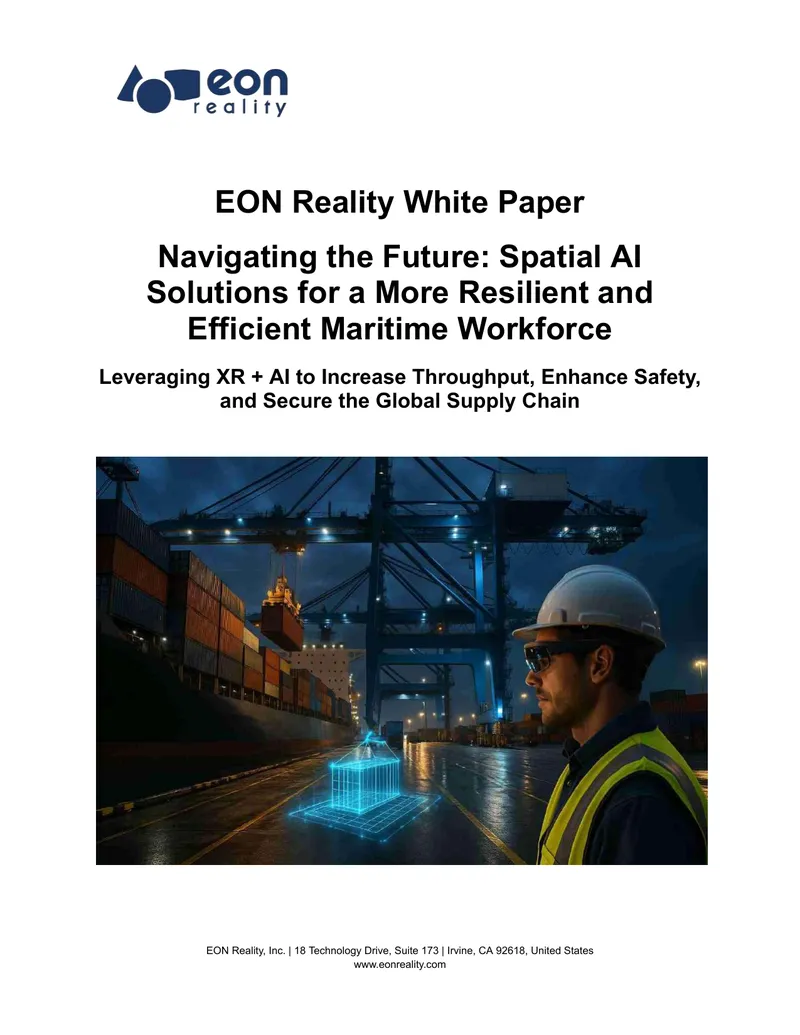 Spatial AI Solutions for Maritime Workforce Resilience