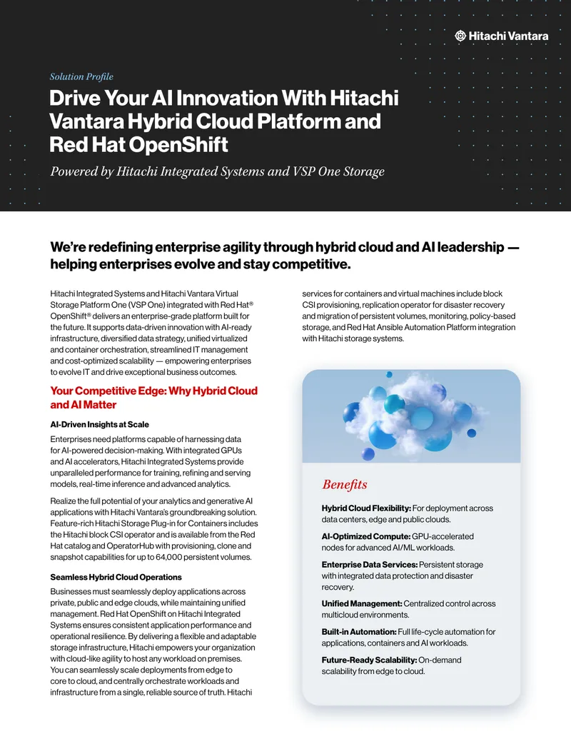 AI-Driven Hybrid Cloud Solutions Overview