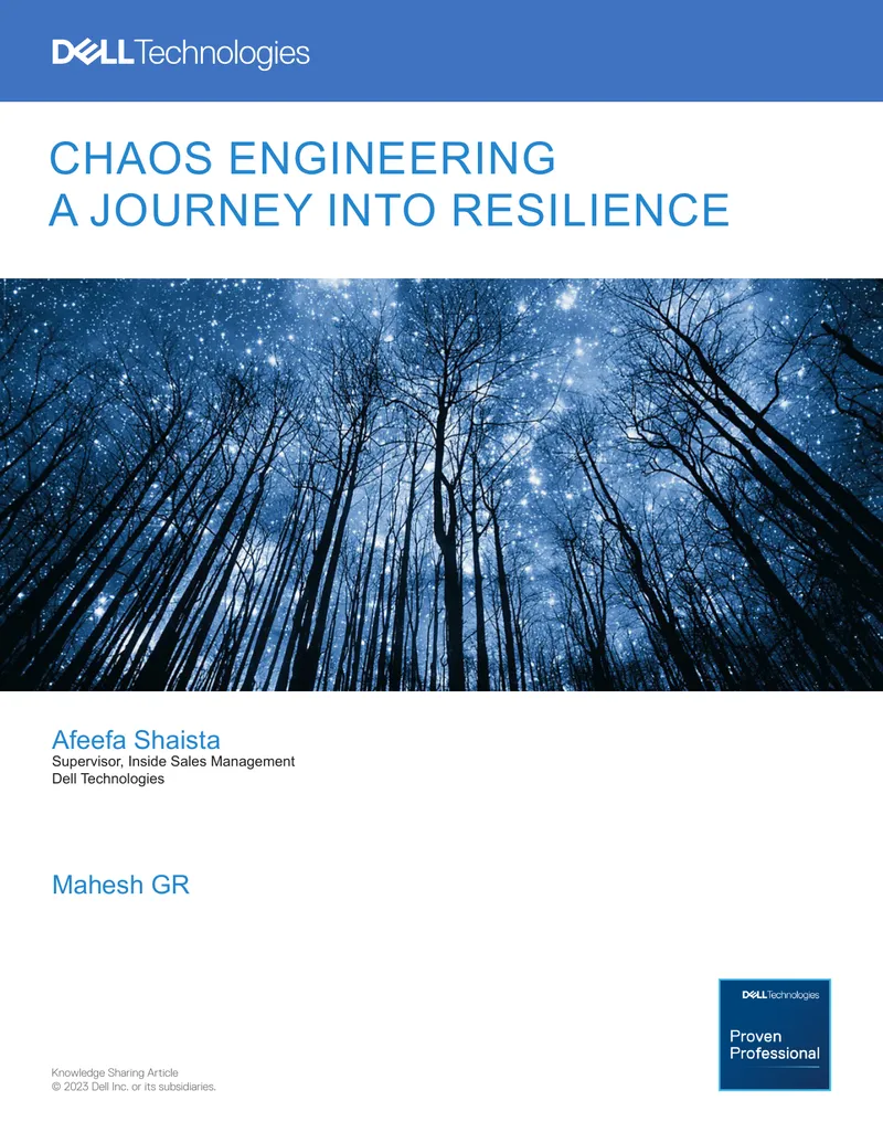 Chaos Engineering and Its Role in Software Resilience