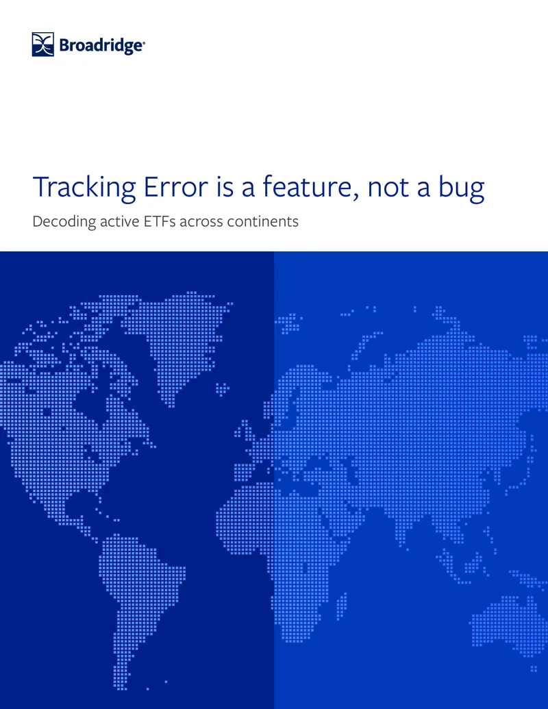 Tracking Error and Active ETFs Analysis