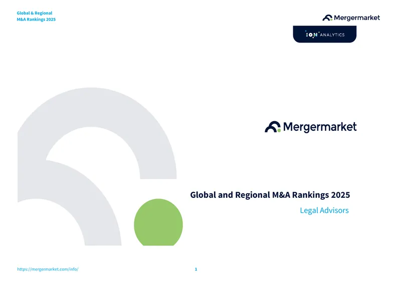 Global and Regional M&A Rankings 2025