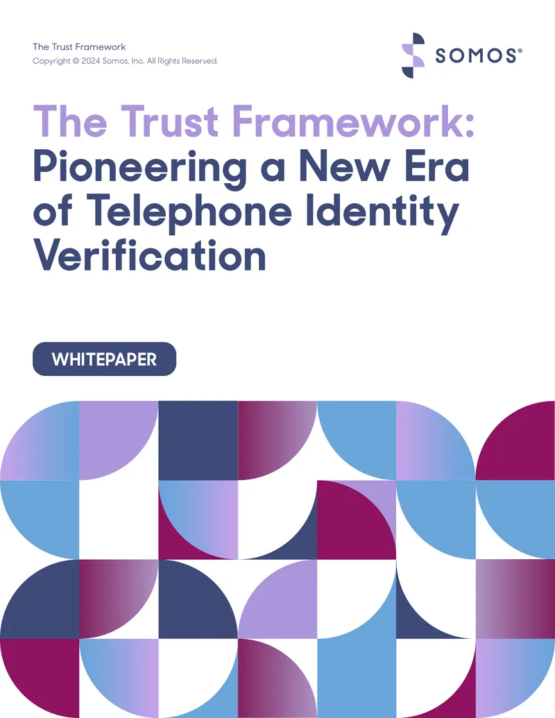 Trust Framework for Telephone Identity Verification