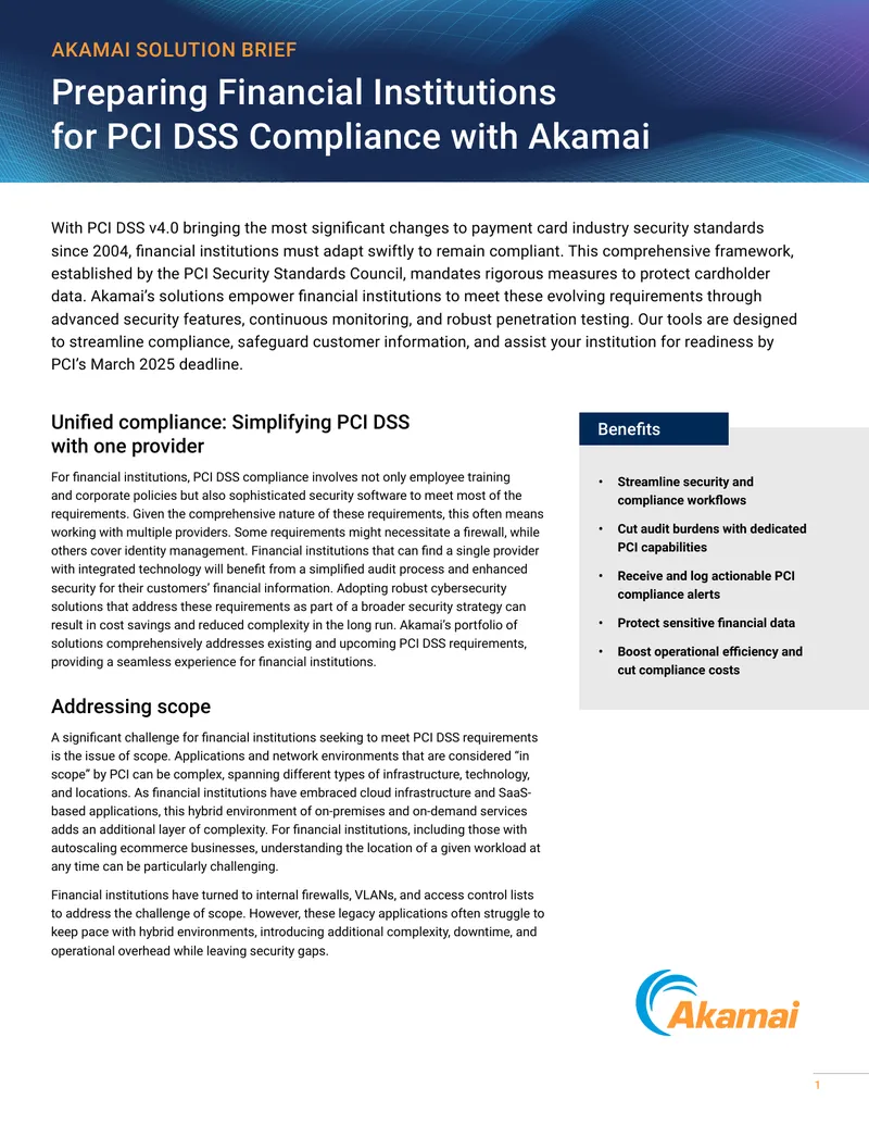 Preparing Financial Institutions for PCI DSS Compliance