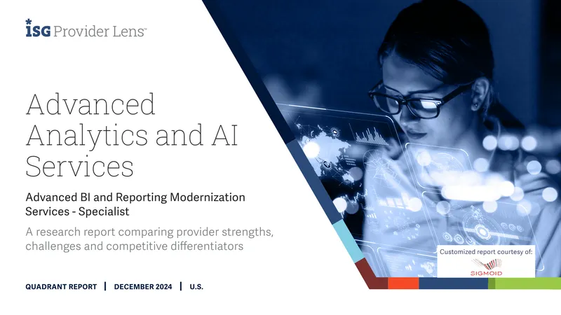 Advanced Analytics and AI Services Quadrant Report