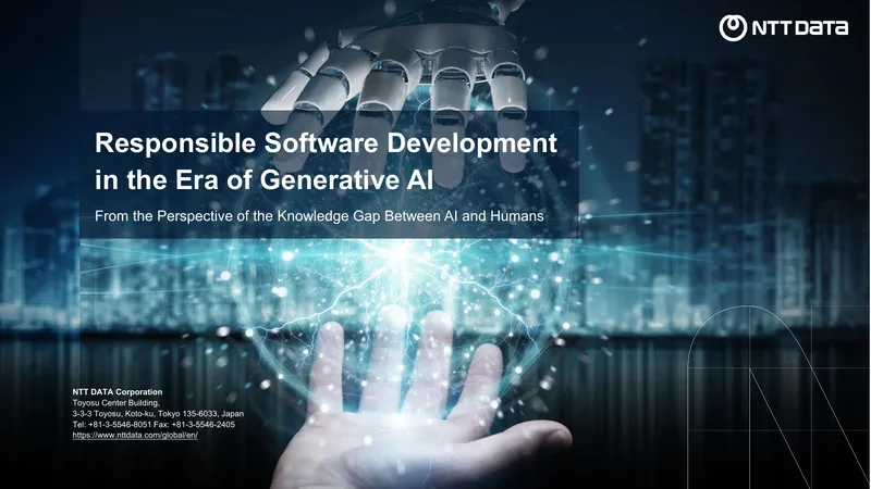Responsible Software Development in the Era of Generative AI
