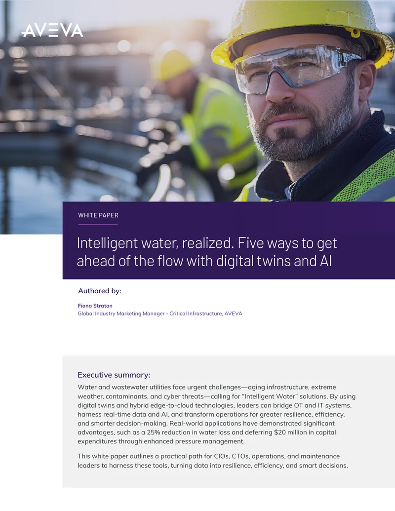 Intelligent Water Solutions for Utilities