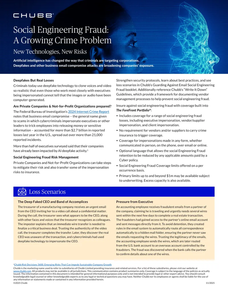 Social Engineering Fraud Risk Management Guide