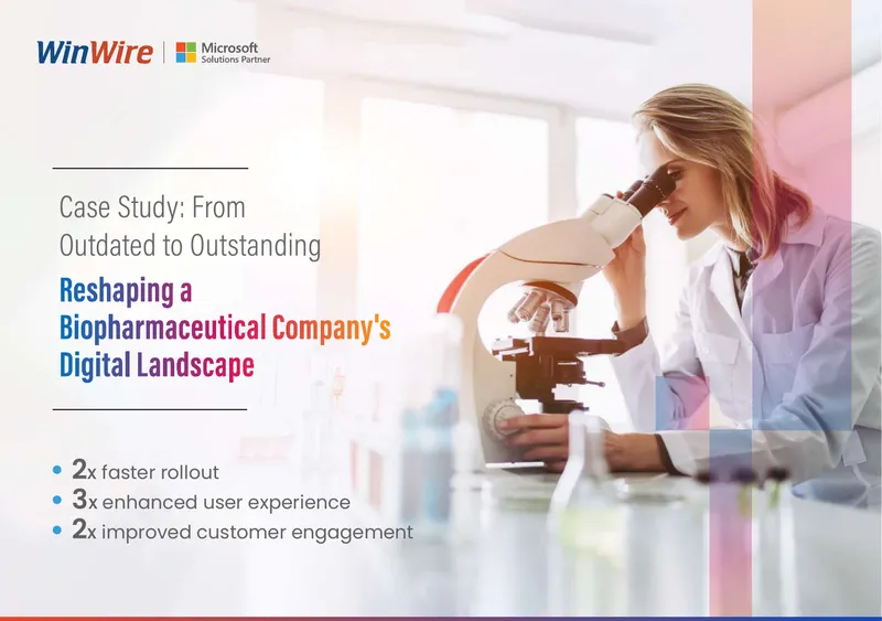 Website Transformation for Biopharmaceutical Company