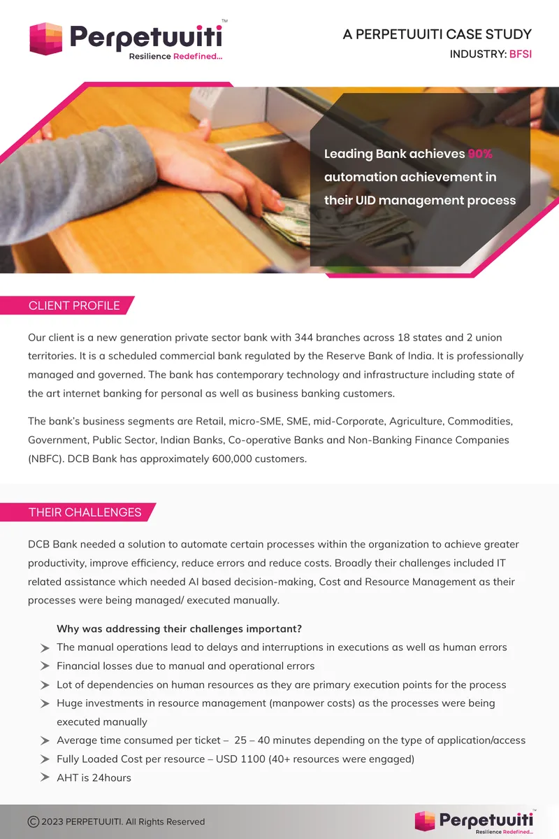Automation of User Identity Management Process