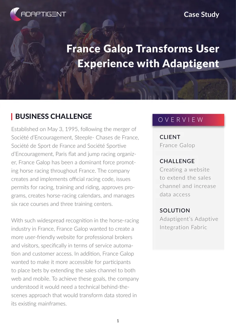 France Galop Website Transformation Case Study