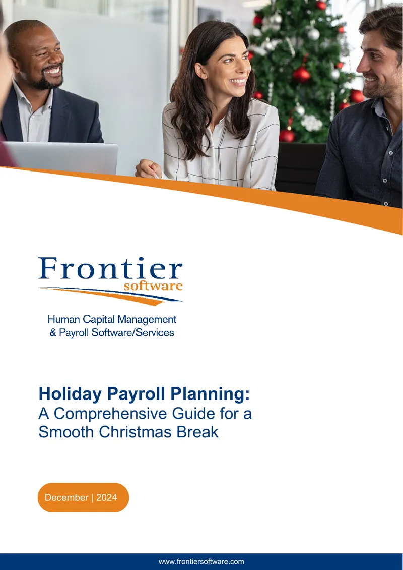 Holiday Payroll Planning for Christmas Break