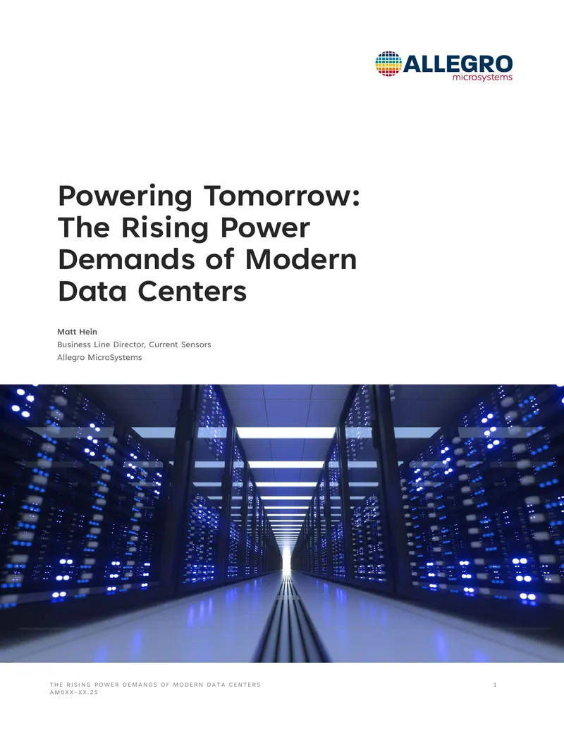 Powering Tomorrow: The Rising Power Demands of Modern Data Centers
