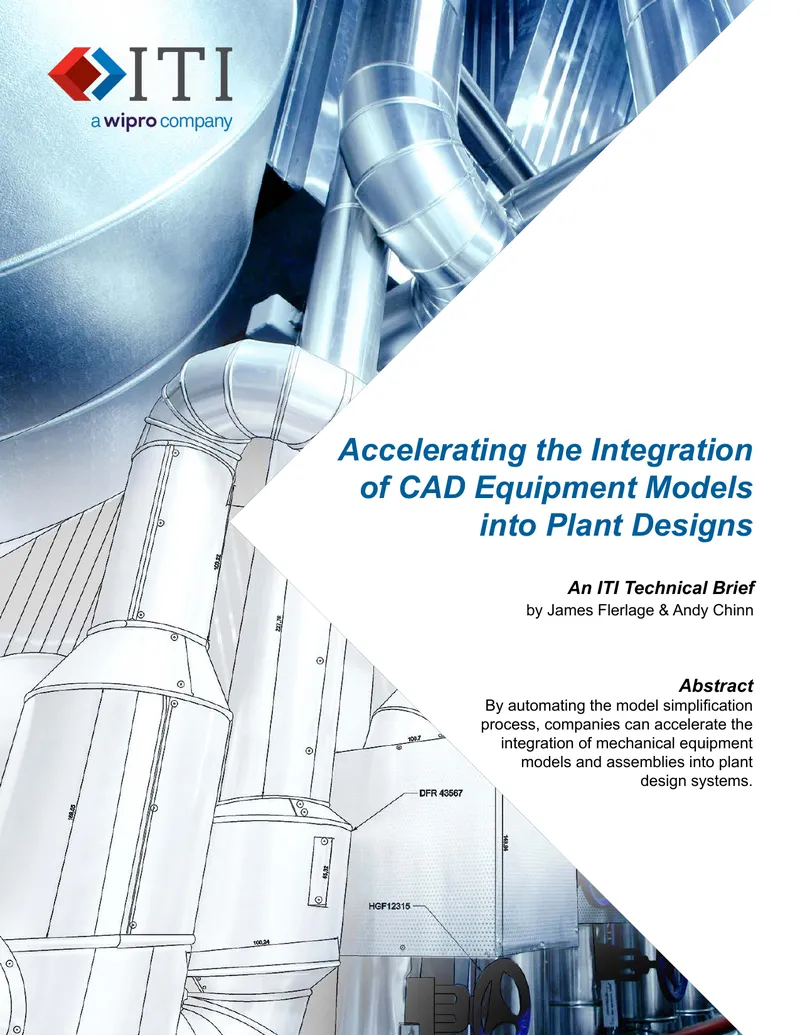 Accelerating Integration of CAD Equipment Models into Plant Designs