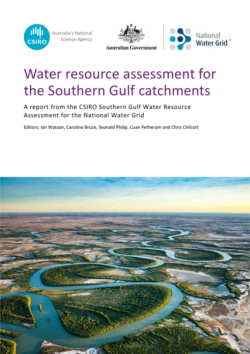 Water Resource Assessment for the Southern Gulf Catchments