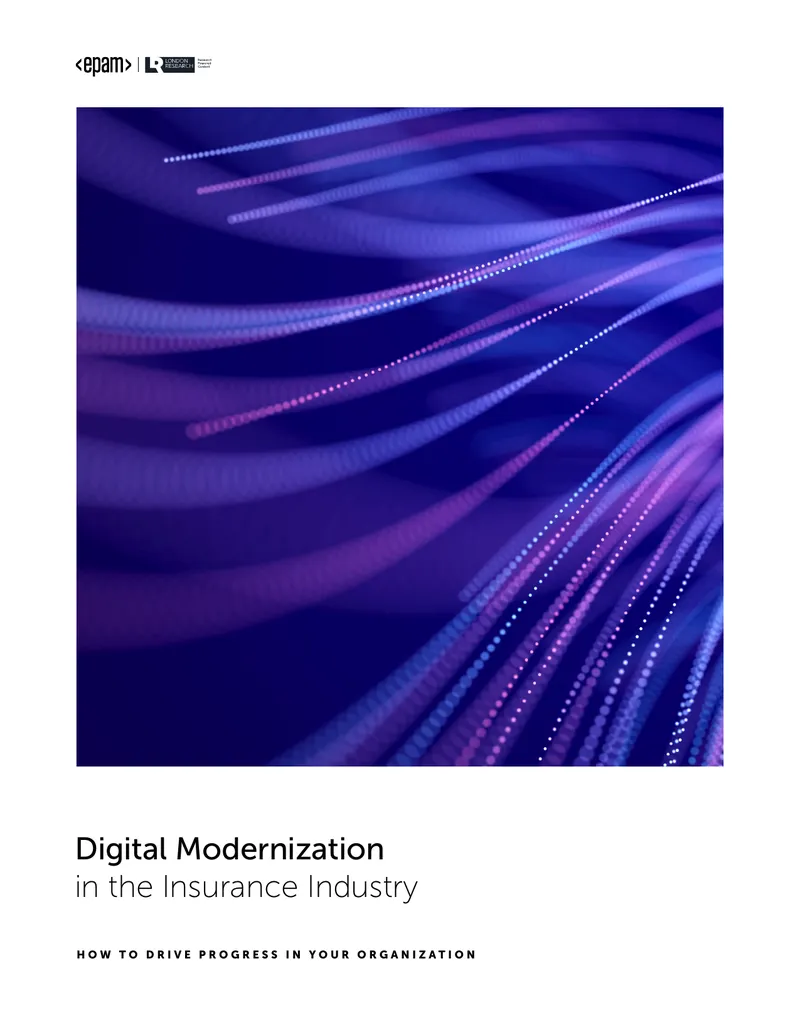 Digital Modernization in the Insurance Industry Report
